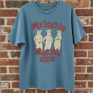 Universal Studios Shrek Three Little Pigs T-Shirt Sz XL Unisex Funny